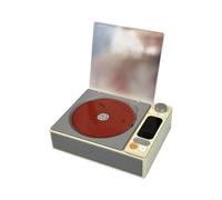 Avejjbaey MultiFormat Compatible Player Vintage Design Lightweight Builts-in Speakers For Music Lovers On Travel 4000mAh Battery Portable Cds Player For Travel