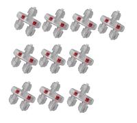 Avejjbaey Pack Of 10 Check Valves For Aquarium Air Pumps 3/16 Inch Tubing Unidirectional Airflows Backflow Fish Tanks Accessories Unidirectional Nonreturn Valves For Air Pumps