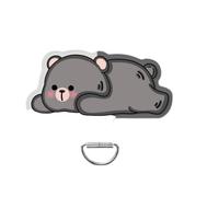 Avejjbaey Playful Animal Phone Holder Removable Anti-Drop Strap Secure Clip-on Lanyard for Smartphone Cases Youth Cartoon CharmDetachable Accessory