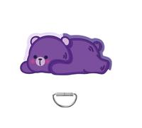Avejjbaey Playful Animal Phone Holder Removable Anti-Drop Strap Secure Clip-on Lanyard for Smartphone Cases Youth Cartoon CharmDetachable Accessory