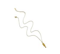 [Avejjbaey] Trendy Fish Charm Pendant Necklace for Women, フリーサイズ, As described, No Gemstone