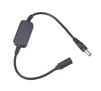 Avejjbaey Type C Female To Male 5.5x2.1mm Power Connectors Adapter Cable 12V Output For Efficient Charging Stepups Cable