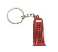 Avejjbaey Unique Key Rings British Themed Metal Keychains Post Box Keychain Souvenirs Alloy Texture for Gifts and Collectors