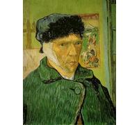 AveJoys 1000 Piece Self-Portrait with Bandaged Ear by Vincent van Gogh 27.56 x 19.69 Inch Puzzles for Adults & Children Aged 8 and Up