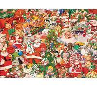 AveJoys Christmas Jigsaw Puzzles for Adults 1000 Piece Celebration of Christmas 27.56 x 19.69 Inch Puzzles for Adults Educational Challenge Toy 1000 Pieces Christmas Puzzles