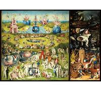 AveJoys Jigsaw Puzzles for Adults 1000 Piece The Garden of Earthly Delights by Hieronymus Bosch 27.56 x 19.69 Inch Art Jigsaw Puzzles for Adults Educational 1000 Pieces Painting Puzzles