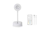 AVEKI Motion Sensor Wall Lights, Rechargeable RGB Wall Sconces with Remote Control, 3 Color Temps & 10 Light Color, Dimmable Wireless Magnetic Night Light with Timer for Hallway Stair Bedroom (White)