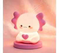 AVEKI Night Light for Kids, Cute Hexagon Dragon Silicone Touch Lamp with Remote Control & Timer, Bluetooth Player | White Noise,7 Colors Dimmable Bedside Lamp for Bedroom,Gifts for Girls Boys (Dragon)