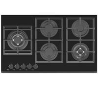Avelis 90cm Gas on Glass Built-In Hob - 5 Burner with Dual Wok Power