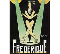 Avelot Frederique Music Hall Star Advert Art Print Canvas Premium Wall Decor Poster Mural