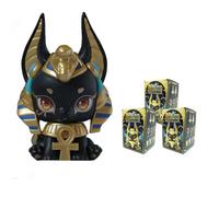 Aven Rabbit AARU Kindergarten Series 1 Blind Box Action Figures Mystery Box Cute Random Toys Birthday Gift Christmas Collectible Toy for Desktop Ornaments, 3 PCS