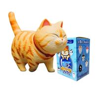 Aven Rabbit Cat Bell Series Mystery Box Toy Action Figure Blind Box Cute Popular Collection Toys Birthday Gift Christmas Holiday Desktop Doll (1Pack)