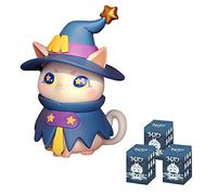 Aven Rabbit Emma Colorful Sweet Heart Beans Series Blind Box Action Figures Mystery Box Cute Random Toys Birthday Gift Christmas Collectible Toy for Desktop Ornaments,3 PCS