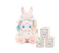 Aven Rabbit Emma Secret Forest Beloved Series Blind Box Action Figures Mystery Box Cute Random Toys Collectible Birthday Toy for Desktop Ornaments,3 PCS