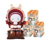 Aven Rabbit Emma Secret Forest Coffee Shop Series Blind Box Action Figures Mystery Box Cute Random Toys Birthday Gift Christmas Collectible Toy for Desktop Ornaments, 3 PCS