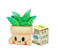 Aven Rabbit Hugging Succulents 2 Series Blind Box Toys for Girls Cute Figures Action Model Birthday Gift Guess Blind Bag Random Collection Toys Popular Desktop Ornaments(1 Pack)
