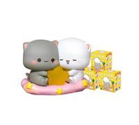 Aven Rabbit Mitao Cat Series 4 Blind Box Figures, Mystery Box Random Design Toys Girl Birthday Gifts Christmas Collectible Toy for Desk Accessories, 3PC