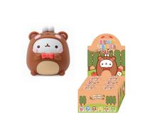 Aven Rabbit MOLANG And Animal Friends Series Blind Box Action Figures Mystery Box Cute Random Toys Birthday Gift Christmas Collectible Toy for Desktop Ornaments, (6 PCS)