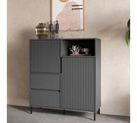 Avenale Sideboard - 2 Door - 2 Drawer - Small - Anthracite
