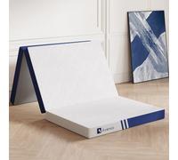 Avenco Folding Mattress Single, Trifold Mattress 4 Inch Memory Foam for Guest Room/Caravan/Camping/Travel, Portable with Removable Cover & Non-Slip Bottom