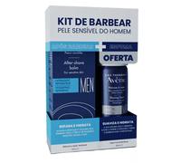 Avene Shaving Kit For Sensitive Skin With After-shave 75 Ml + Shaving Foam 50ml