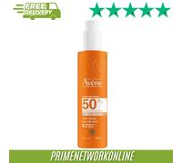 Eau Thermale Avene SPF50 100% Invisible Sun Care Spray 200ml Brand New