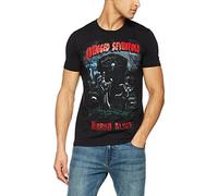Avenged Seven Fold Men's Avenged Sevenfold Buried Alive Tour 2012 T-Shirt, Black (Black Black), Medium