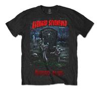 Avenged Seven Fold Men's Avenged Sevenfold Buried Alive Tour 2012 T-Shirt, Black (Black Black), Xx-Large