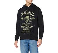 Avenged Seven Fold Men's Avenged Sevenfold Hoodie, Black (Black Black), Xx-Large