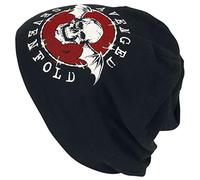 Avenged Sevenfold Distressed Deathbat - Light Beanie Beanie Black