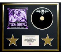 AVENGED SEVENFOLD/CD DISPLAY/LIMITED EDITION/COA/FOUNDINT THE SEVENTH TRUMPET