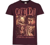 Avenged Sevenfold City of evil T-Shirt burgundy XL