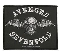 Avenged Sevenfold Deathbat Unisex Patch Standard, 100% polyester,
