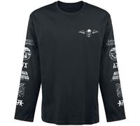 Avenged Sevenfold Logo Long-sleeve Shirt black S