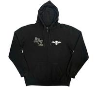 Avenged Sevenfold Men's Dead Head Back Print Full Zip Hoodie in Black | Size: Small Avenged Sevenfold Black S
