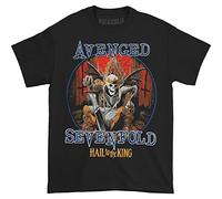 Avenged Sevenfold Men's Deadly Rule Short Sleeve T-Shirt, Black, XX-Large