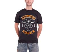 Avenged Sevenfold Men's Hail To the King Short Sleeve T-Shirt, Black, Medium