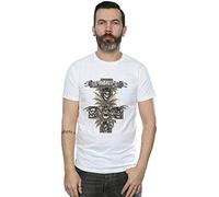 Avenged Sevenfold Men's Hear See Speak T-Shirt White X-Large