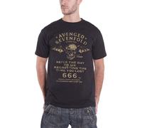 Avenged Sevenfold Men's Seize the Day T Shirt, Black, XL UK