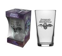 Avenged Sevenfold Pint Glass Bat Skull Band Logo Official Boxed One Size