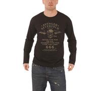 Avenged Sevenfold Seize The Day Long Sleeve T-Shirt in Black | Size: Medium Avenged Sevenfold Black M