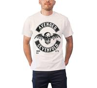 Avenged Sevenfold T Shirt Moto Seal Band Logo Official Mens White L
