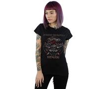 Avenged Sevenfold Women's Battle Armor T-Shirt Black X-Large