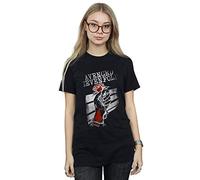 Avenged Sevenfold Women's Rose Hand Boyfriend Fit T-Shirt Black Small