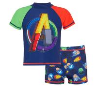 Avengers 2 Piece Boys Swim Suit - Hulk, Iron Man, Captain America, Thor 2-10 Yrs
