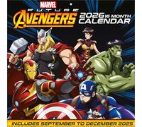 Avengers 2026 Square Calendar