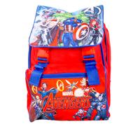 Avengers 40cm Square Backpack - Cool & Spacious for Kids - Red/Navy