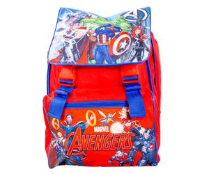 Avengers 40cm Square Backpack - Cool & Spacious for Kids - Red/Navy