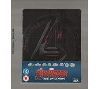 AVENGERS AGE OF ULTRON - UK EXCLUSIVE 3D + 2D BLU RAY STEELBOOK - NEW & SEALED
