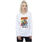 Avengers Assemble Sweatshirt Marvel Comics White S